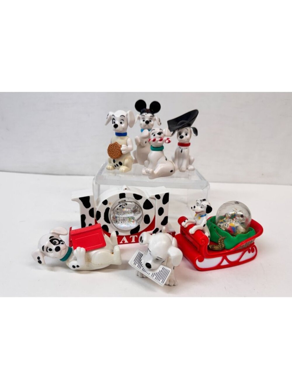 101 Dalmatians Figures (8) from 1996 McDonalds  Promotions